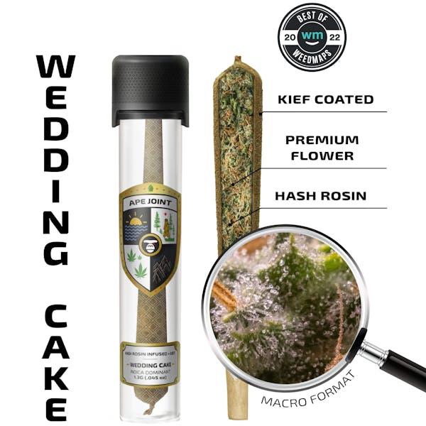 APE Wedding Cake , Prerolls Hash Rosin Hash Hole 1.3g