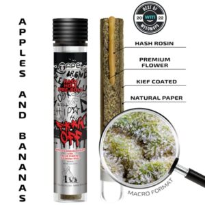 1701359992-ape-hash_hole_pre-roll_25g-apples_and_bananas.jpg APE Apples And Bananas & Blue Cheese Hash Hole 2.5g
