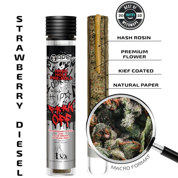 APE Strawberry Diesel & Blue Dream Hash Hole 2.5g