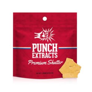 Punch Edibles Glitter Bomb Bho Shatter 1g
