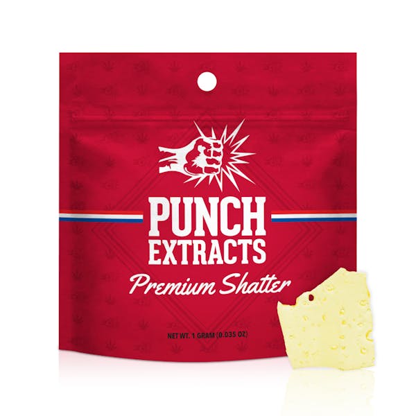 Punch Edibles Sweet Tartz Bho Shatter 1g