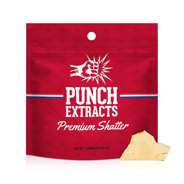 Punch Edibles Jungle Runtz Bho Shatter 1g