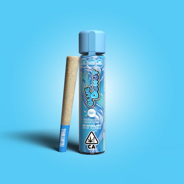 1759439650-blue-donut_1g-infused-preroll-view1.jpg Unknown Traditional, Blue Donut 1G Hash Hole 1g