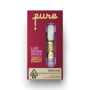 1762627863-pure_live_resin_-_muel_fuel.png Pure Vape Muel Fuel Cartridge 1g