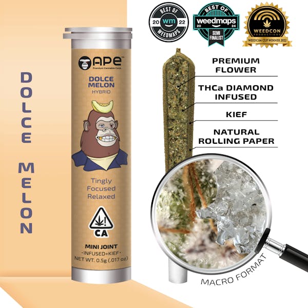 1770418564-ape_mini_joint__infused-kief__0-5g_-_dolce_melon.jpg APE Dolce Melon , Hash Hole 0.5g