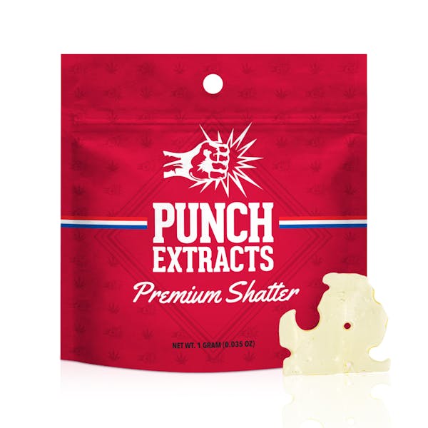 Punch Edibles King Louie Og Bho Shatter 1g