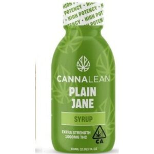 Cannalean Plain Jane (Unflavored) THC Syrup 1000mg