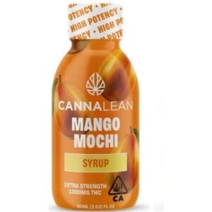 Cannalean Mango Mochi THC Syrup 1000mg