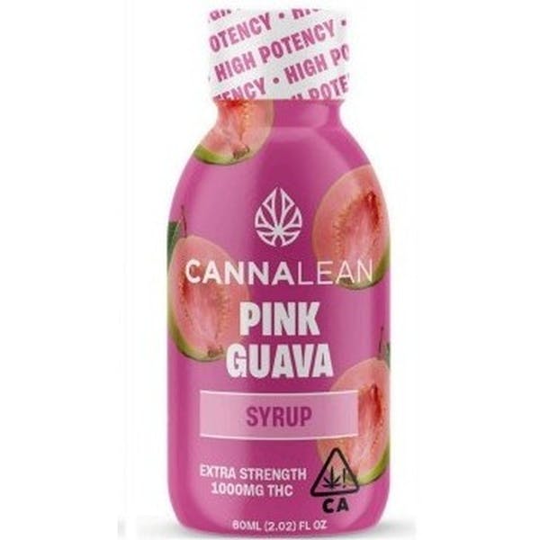Cannalean Guava Punch THC Syrup 1000mg