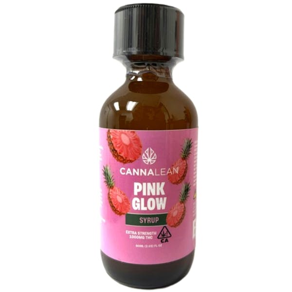 Cannalean Pink Glow (Limited Edition) THC Syrup 1000mg