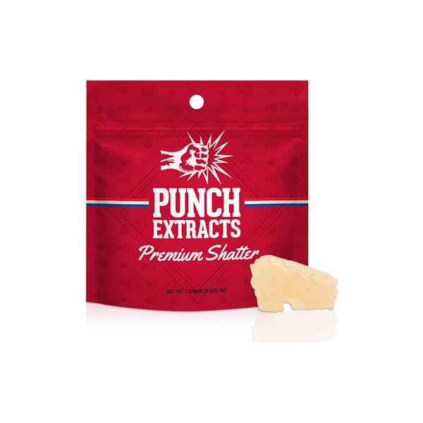 Punch Edibles Jokerz Zkittlez Bho Shatter 1g