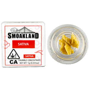 Smoakland Blue Dream Live Resin Crumble 1g