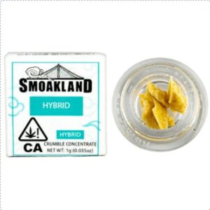 Smoakland Lemon Cherry Gelato Live Resin Crumble 1g