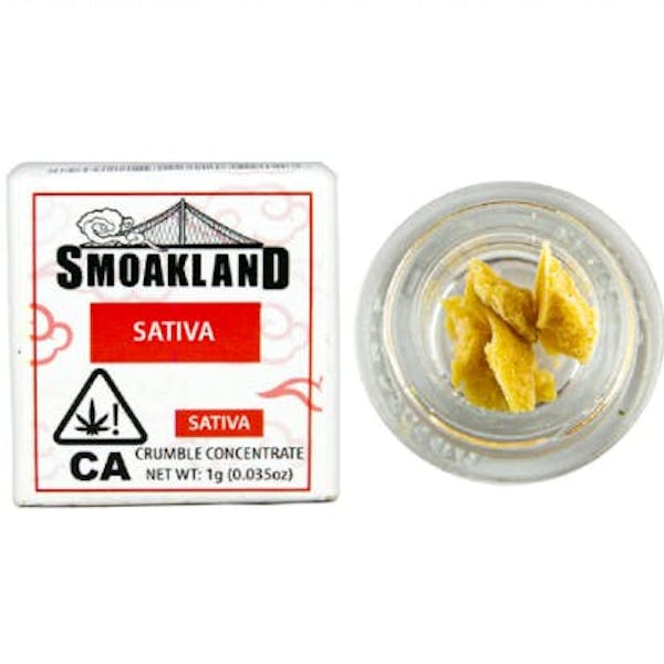 Smoakland Maui Wowie Live Resin Crumble 1g