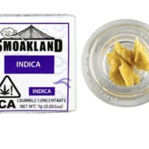 Smoakland Purple Kryptochronic Live Resin Crumble 1g