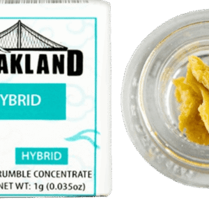 Smoakland Kush N Cheese Live Resin Crumble 1g
