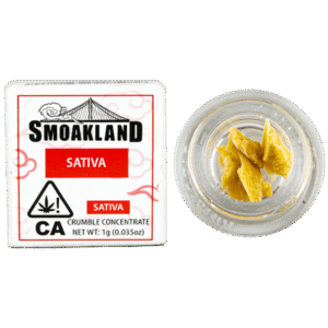 Smoakland Red Congolese Live Resin Crumble 1g