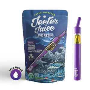 Jeeter Divine Storm Live Resin Disposable 1g