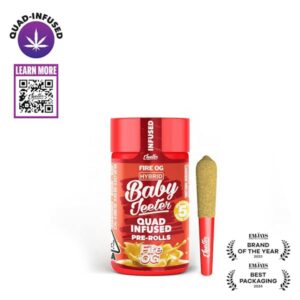 Jeeter Fire OG Infused Mini Pre Roll 5pk