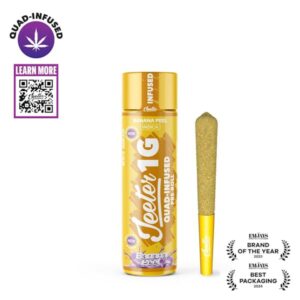 Jeeter Banana Peel Infused Mini Pre Roll 5pk