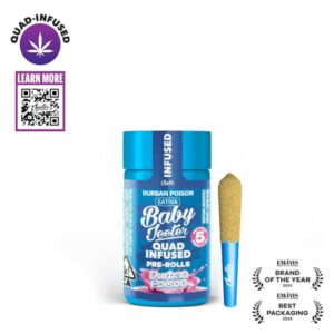 Jeeter Durban Poison Infused Mini Pre Roll 5pk