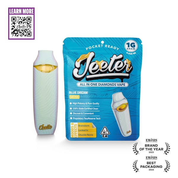 Jeeter Blue Dream Diamonds Disposable 1g