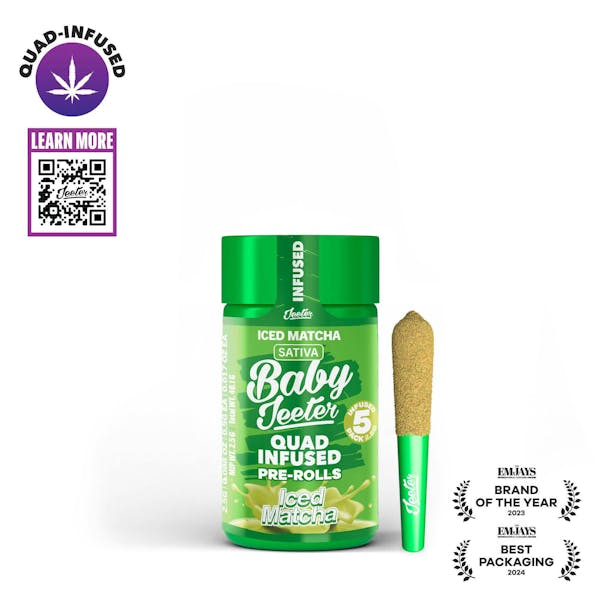 Jeeter Iced Matcha Infused Mini Pre Roll 5pk