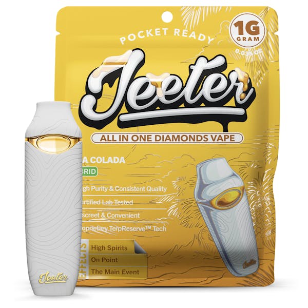 Jeeter Pina Colada Diamonds Disposable 1g