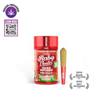 Jeeter Strawberry Cough Infused Mini Pre Roll 5pk