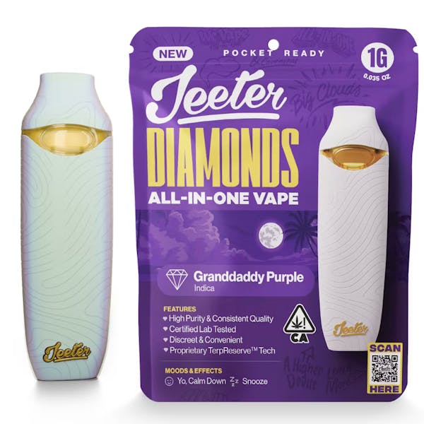 1776198777-screenshot_2026-04-14_at_4-32-27___pm.jpg Jeeter Granddaddy Purp Diamonds Disposable 1g