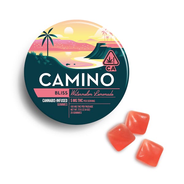 1777052021-download-1.jpg Camino Watermelon Lemonade Gummies Gummies 100mg 20ct