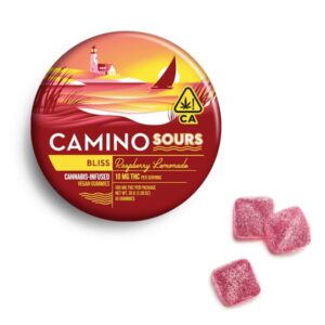 Camino Raspberry Lemonade Sours Gummies 100mg 10ct