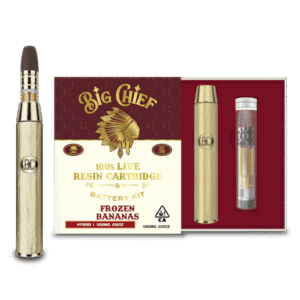 Big Chief Frozen Bananas Live Resin Cartridge 1g
