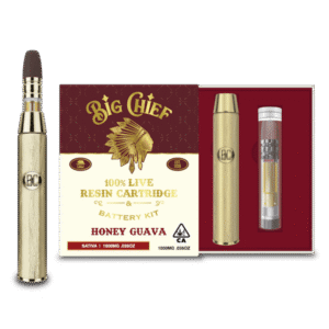 1777389052-1718919602-ie-bg-leaflink-red-battery-kit_honeyguava.png Big Chief Honey Guava Live Resin Cartridge 1g
