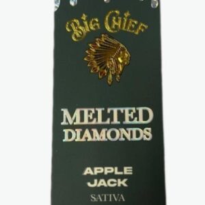 Big Chief Apple Jack Melted Diamonds Disposable 2g