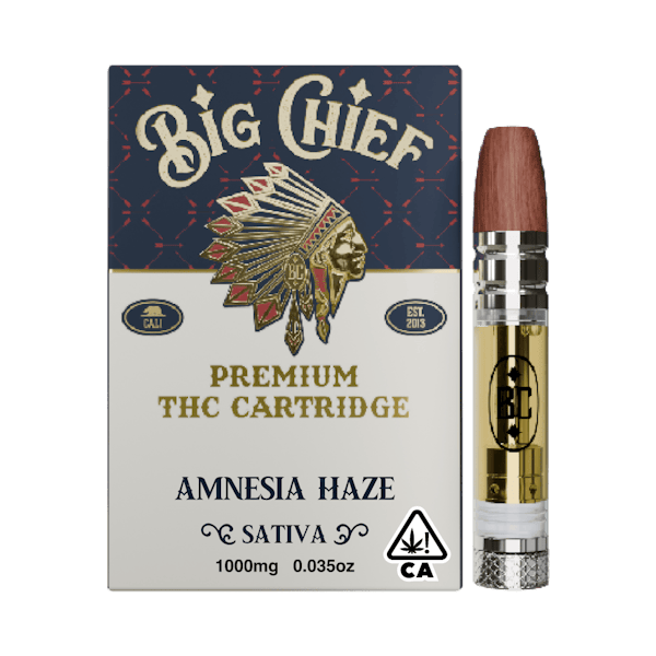 Big Chief Amnesia Haze Cartridge 1g