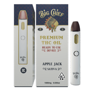 Big Chief Apple Jack Liquid Diamonds Disposable
