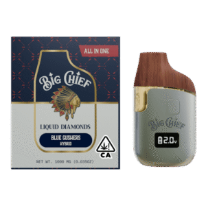 Big Chief Blue Gushers Liquid Diamonds Disposable