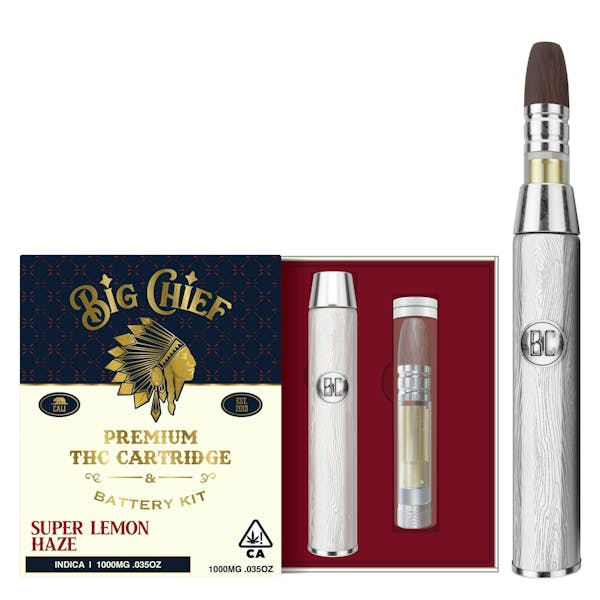 1777389056-1723067358-super-lemon-haze-kit.jpg Big Chief Super Lemon Haze Cartridge and Battery Kit 1g