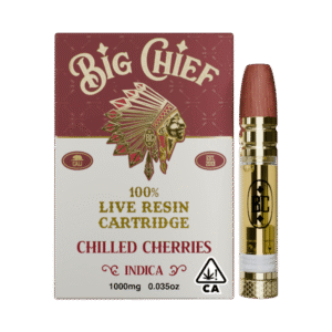 Big Chief Chilled Cherries Live Resin Cartridge 1g