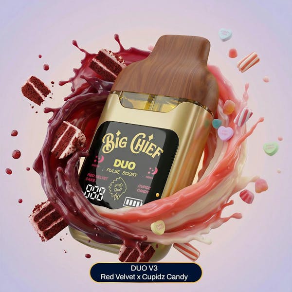 1777389056-442710917_red_velvet_cupidz.jpg Big Chief Red Velvet Cake x Cupidz Candy V2 Liquid Diamonds Disposable 2g
