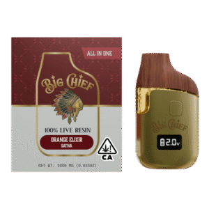 Big Chief Orange Elixir Live Resin Disposable