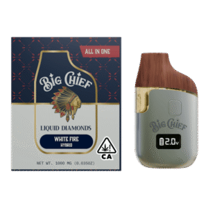 Big Chief White Fire Liquid Diamonds Disposable