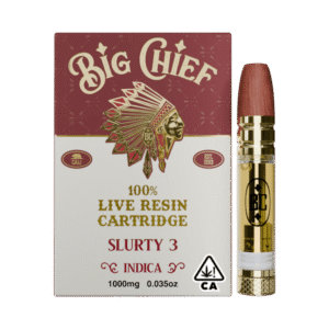 Big Chief Slurty 3 Live Resin Cartridge 1g