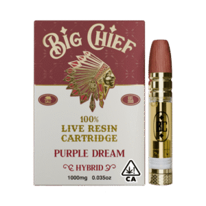 1777389057-1758820891-purpledream-2025.png Big Chief Purple Dream Live Resin Cartridge 1g
