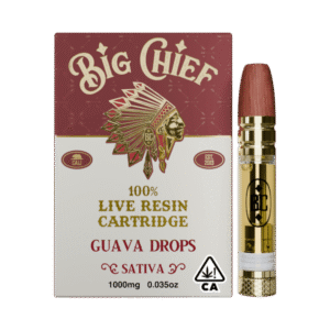 Big Chief Guava Drops Live Resin Cartridge 1g