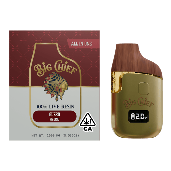 Big Chief Guero Live Resin Disposable