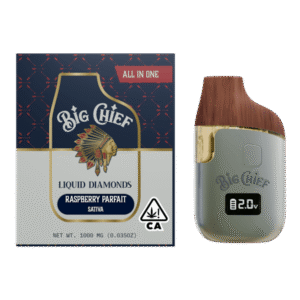 Big Chief Raspberry Parfait Liquid Diamonds Disposable