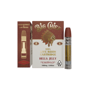 Big Chief Hella Jelly Live Resin Cartridge 1g