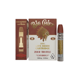 Big Chief Zour Truffle Live Resin Cartridge 1g